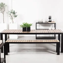 Röshults Garden bench 183, anthracite