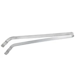 Rösle Grill tongs angled, 35.5 cm, steel