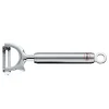 Rösle Vegetable peeler vertical, 17 x 5.5 cm, steel