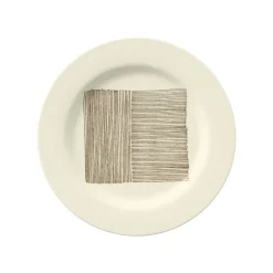 Sabato Plate, 21 cm, Orto - brown