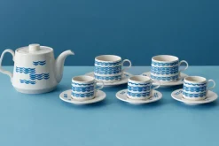 Sabato Teacup and saucer, 230 ml, Mare