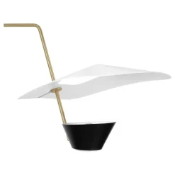 Sammode G25 wall lamp, black - white