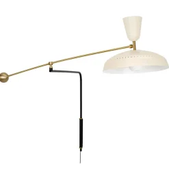 Sammode G1 wall lamp, chalk