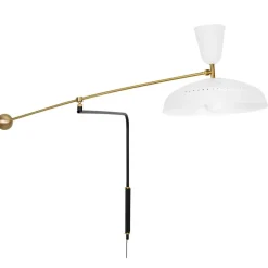 Sammode G1 wall lamp, white