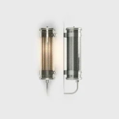 Sammode Gude wall lamp, stainless steel