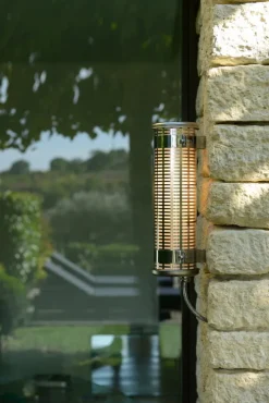 Sammode Gude wall lamp, stainless steel