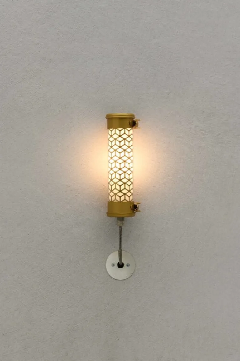 Sammode Vendôme Nano, wall lamp, brass