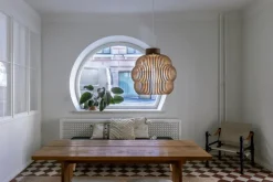 Secto Design Kumulo 5200 pendant, walnut