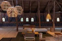 Secto Design Kumulo 5200 pendant, walnut