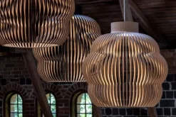 Secto Design Kumulo 5200 pendant, natural birch