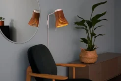 Secto Design Petite 4630 wall lamp, walnut