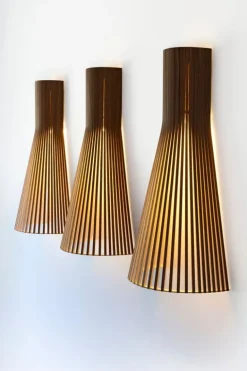 Secto Design Secto 4230 wall lamp 60 cm, direct wall mount, black