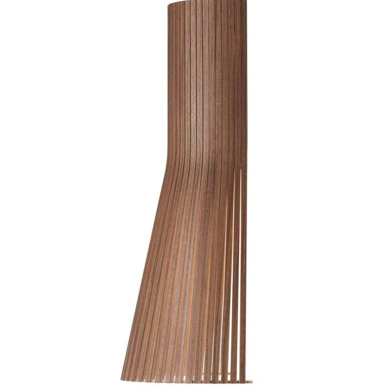 Secto Design Secto 4231 wall lamp 45 cm, direct wall mount, walnut
