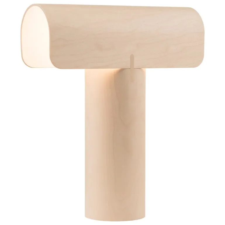 Secto Design Teelo 8020 table lamp, natural birch