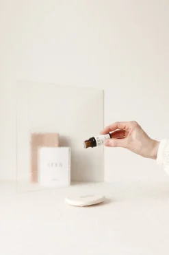 SEES Company Aroma stone for essential oils, white clay