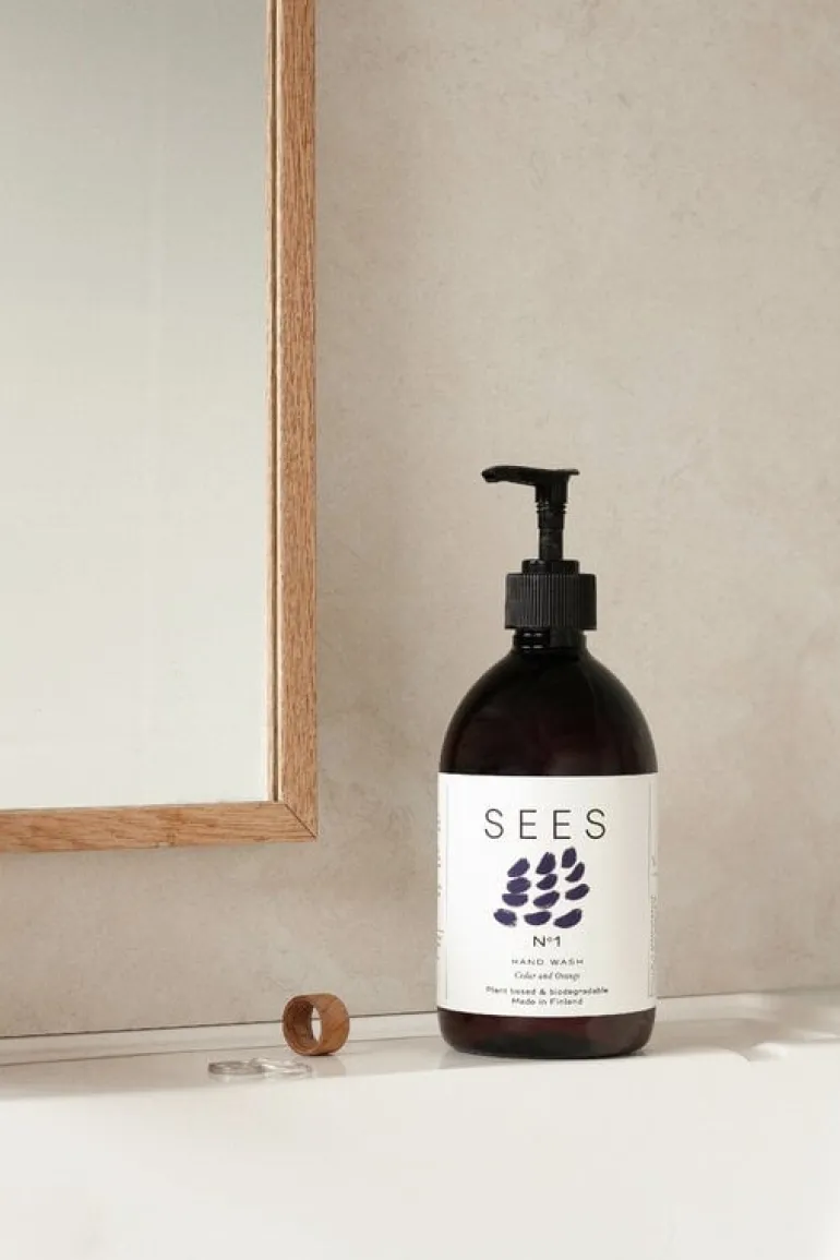 SEES Company Biodegradable liquid soap No. 1, cedar - orange