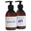 SEES Company Hand wash and hand & body lotion kit, cedar - lavender - orange
