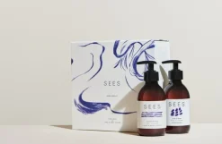 SEES Company Hand wash and hand & body lotion kit, cedar - lavender - orange
