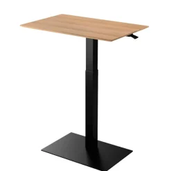 Selka Mahtuva adjustable desk, oak - black