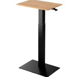 Selka Mahtuva adjustable desk, oak - black