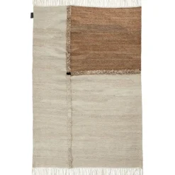 Sera Helsinki E-1027 rug, woven, brown - off white