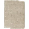 Sera Helsinki Laine rug knotted, off white