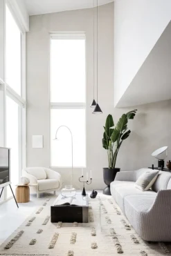 Sera Helsinki Laine rug woven, off white