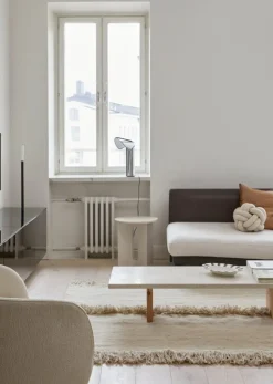 Sera Helsinki Nurja rug, woven, natural white