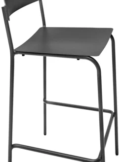 Serax August bar stool, black