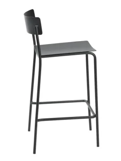 Serax August bar stool, black