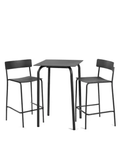 Serax August bar stool, black