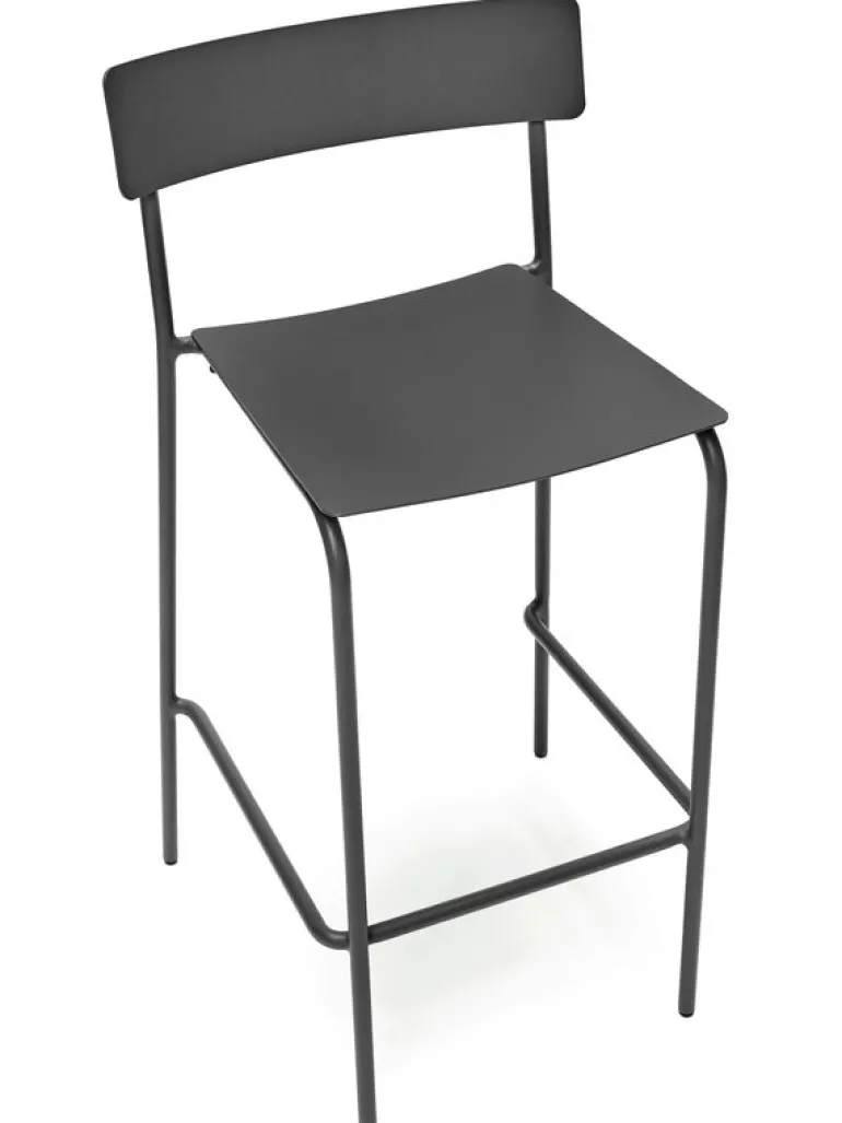 Serax August bar stool, black