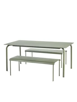 Serax August bench, green
