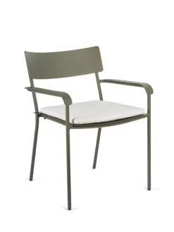 Serax August chair cushion, wide, white