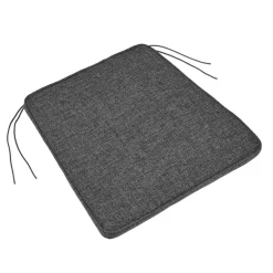 Serax August chair cushion, wide, black