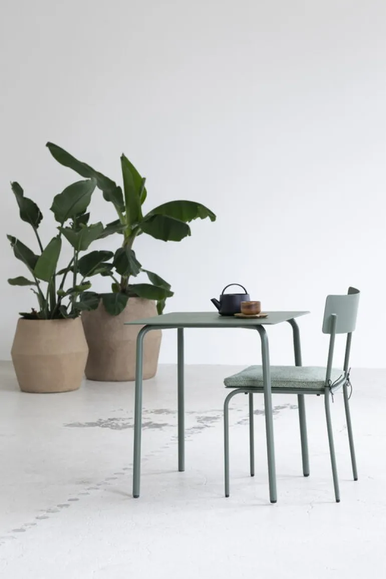 Serax August chair, narrow, green