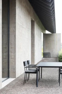 Serax August dining table, 170 x 90 cm, black