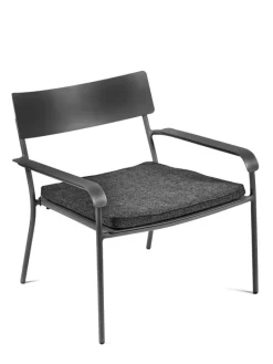Serax August lounge chair cushion, black