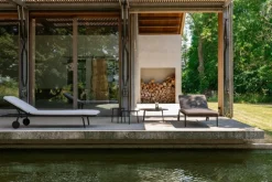 Serax August sun lounger cushion, white