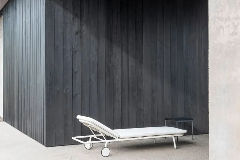 Serax August sun lounger cushion, white