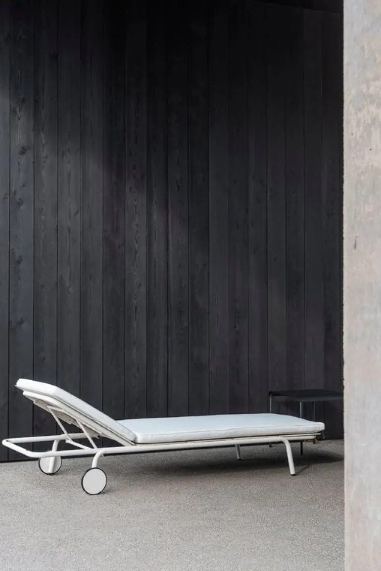 Serax August sun lounger cushion, white