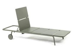 Serax August sun lounger, green