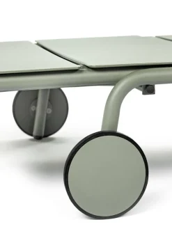 Serax August sun lounger, green