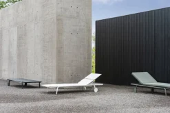 Serax August sun lounger, black