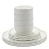 Serax Base plate set, white, 12 pieces