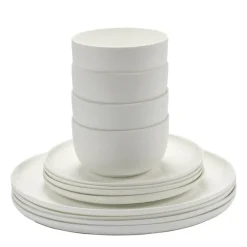 Serax Base plate set, white, 12 pieces