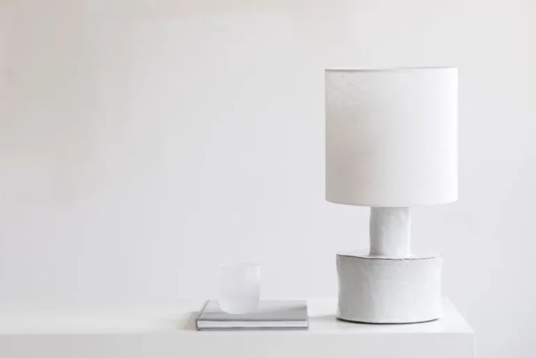 Serax Catherine table lamp, matt white - white