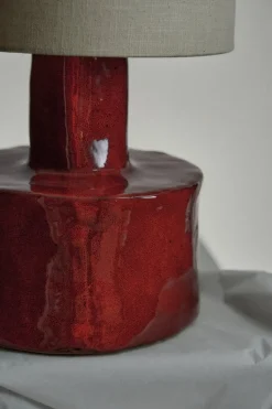 Serax Catherine table lamp, red - beige