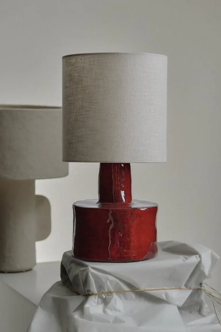 Serax Catherine table lamp, red - beige