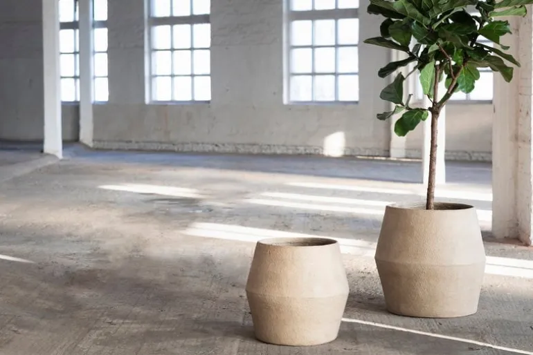 Serax Construct pot L, beige